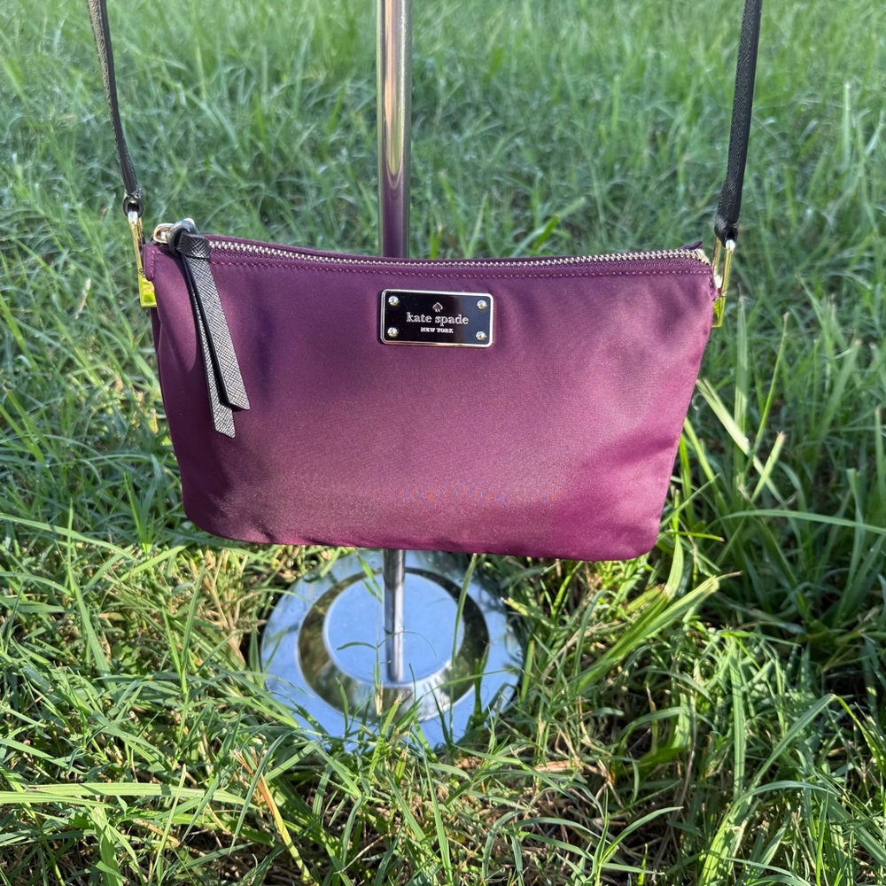 Kate Spade Burgundy Crossbody Bag